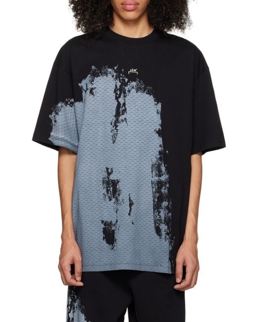 A_COLD_WALL* Black Logo Short-Sleeved T-Shirt for men
