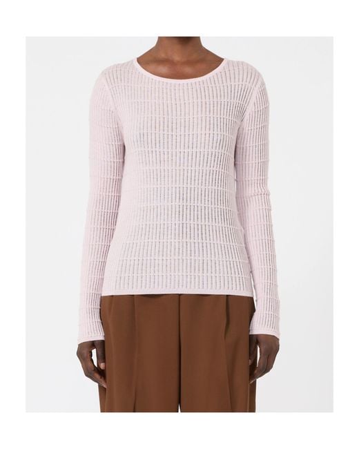 Max Mara Pink Studio Mstpedone Knitted Jumper