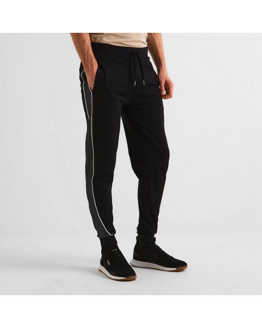 Boss Black Tracksuit Pants for men
