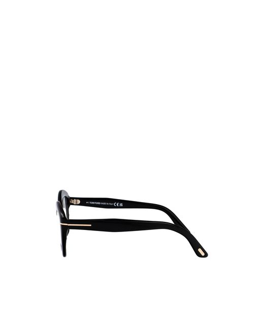 Tom Ford White Eyewear Cat-Eye Frame Glasses