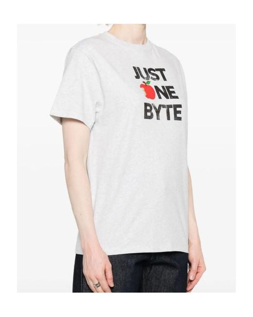 Coperni White Crew Neck T-Shirt