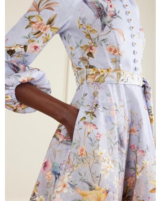 Zimmermann Multicolor Short Dresses