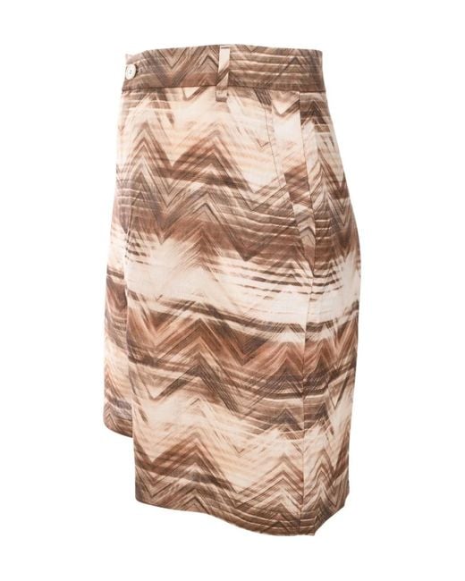 Missoni Natural Printed Shorts for men