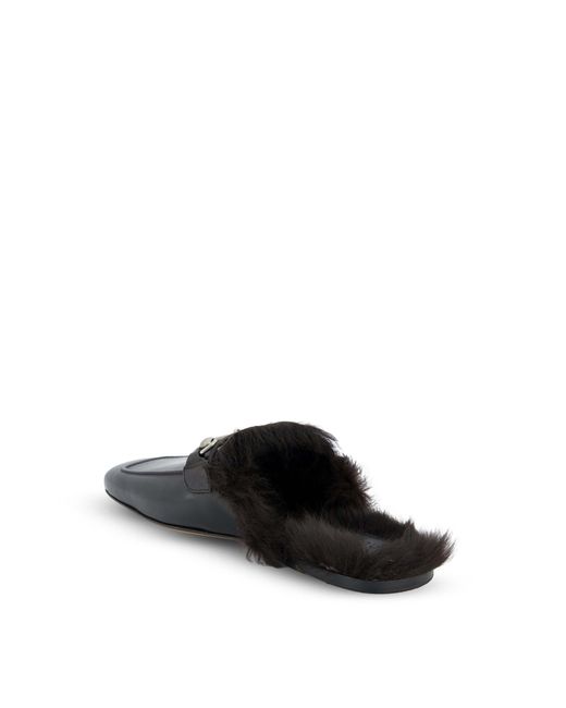 Gucci Black Loafer-Inspired Mules for men