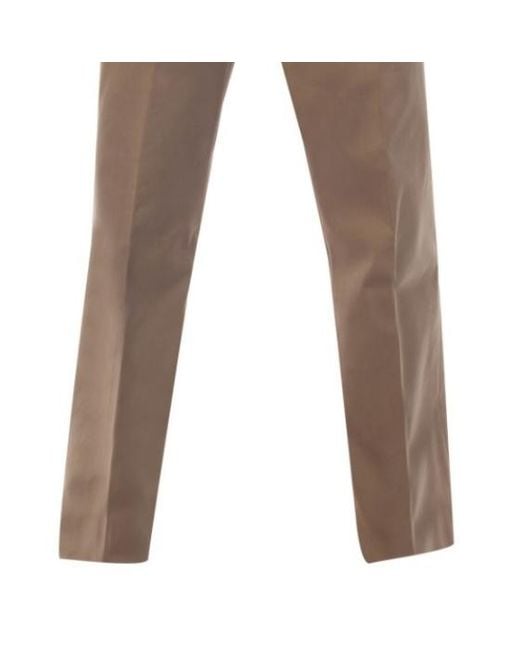 Paul & Shark Gray Straight Casual Pants for men