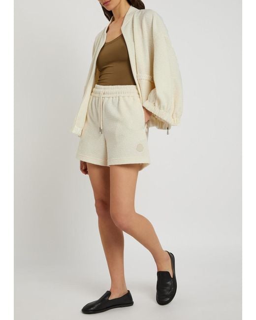 Moncler Natural Terry Shorts