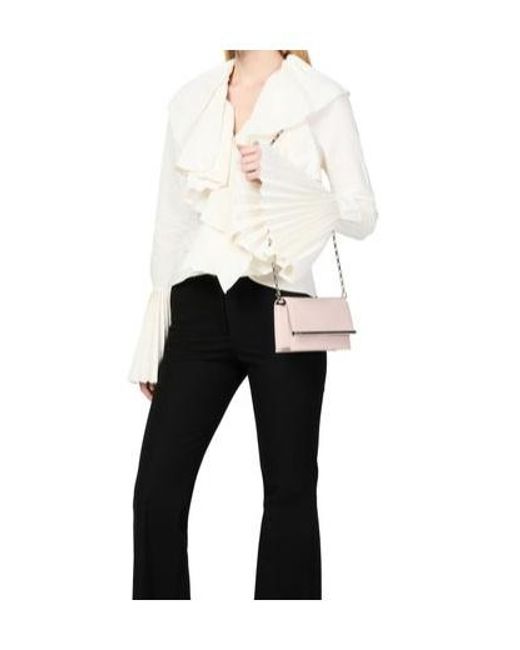 Alexander McQueen Pink Mini Cross-Bar Satchel Bag