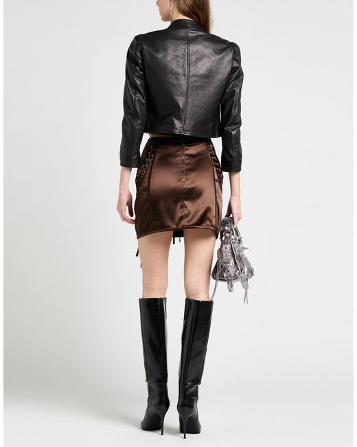 Balenciaga Black Minimalist Leather Jacket