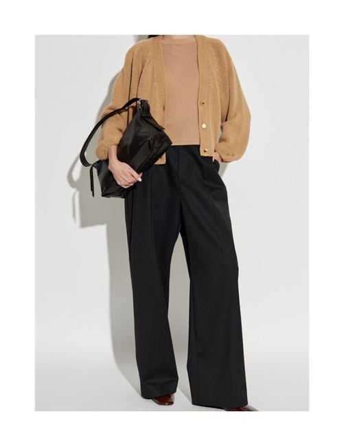 Officine Generale Natural Balloon-Sleeve Cardigan
