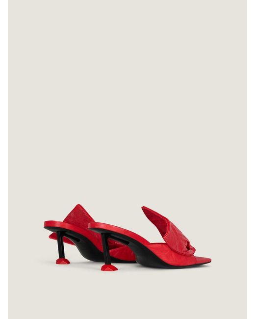 Givenchy Red Boudoir Heeled Mules