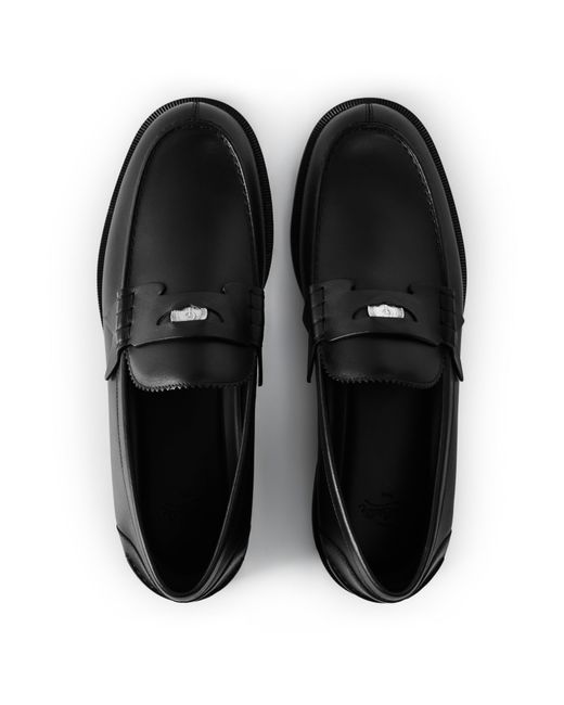 Christian Louboutin Black Simple Loafers for men