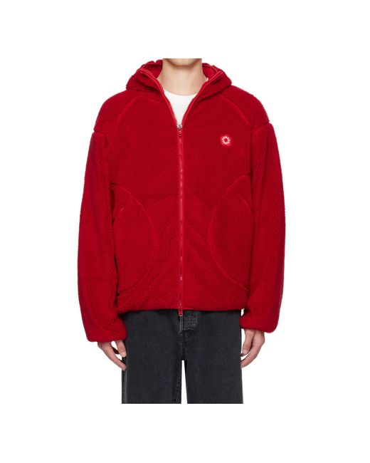 KENZO Red Long Sleeve Jacket for men