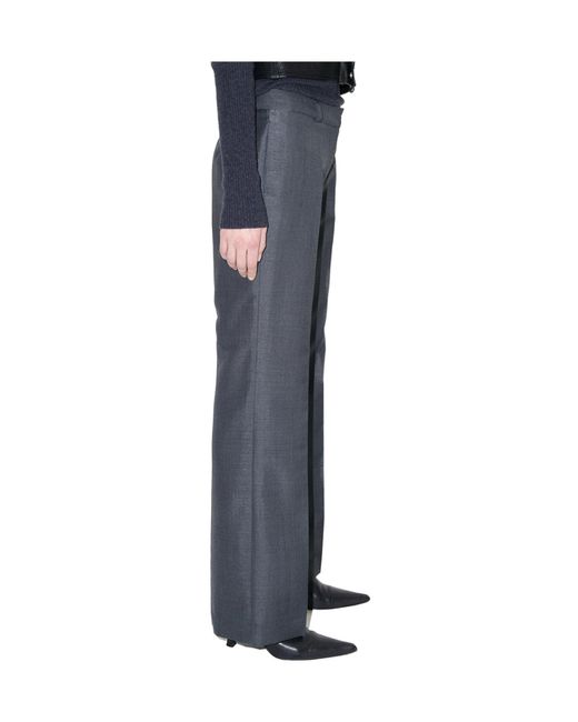 Our Legacy Gray Wool Suit Pants
