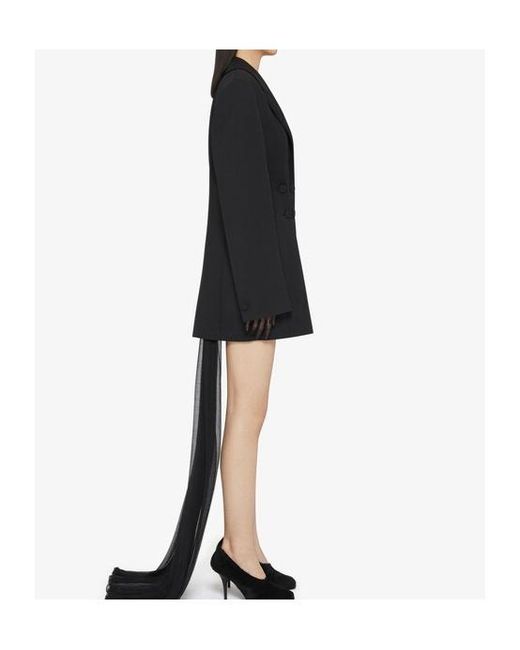 Givenchy Blue Collared Blazer