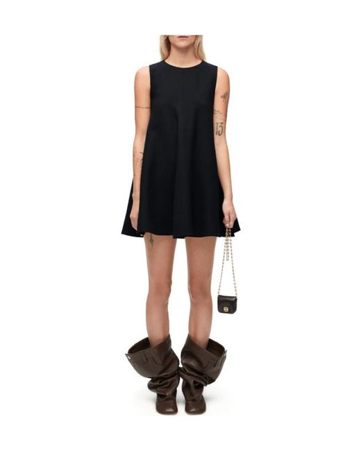 Loewe Black Mini Dress