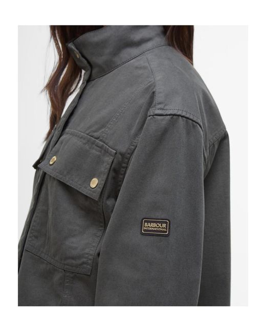 Barbour Gray Sierra Jacket