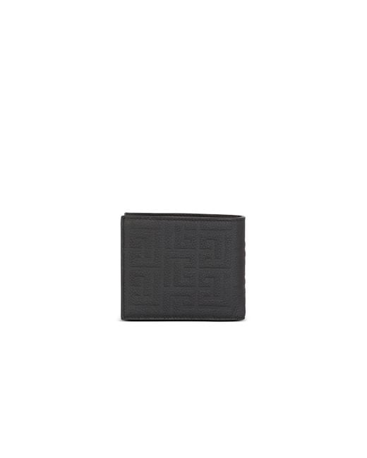 Balmain Black Logo Detailed Bi-Fold Wallet for men