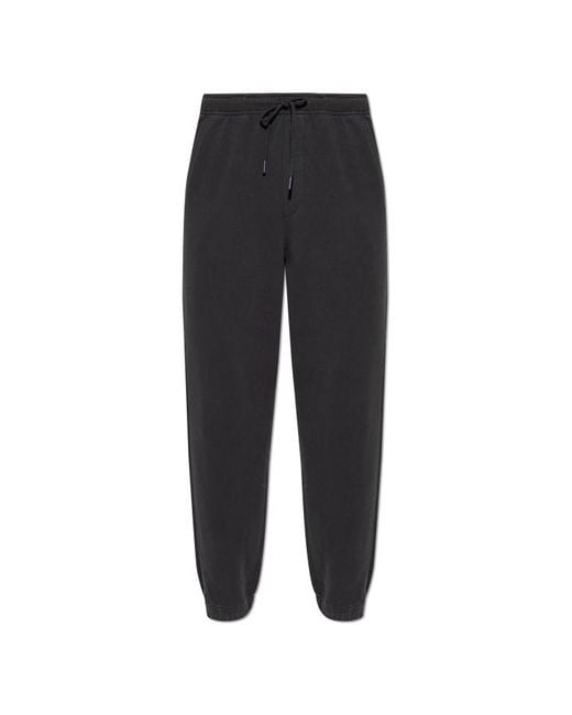American Vintage Green Drawstring Sweatpants for men