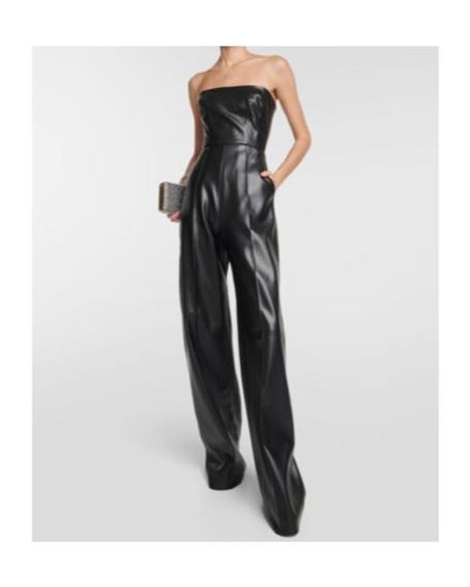 Alex Perry Black Strapless Jumpsuit