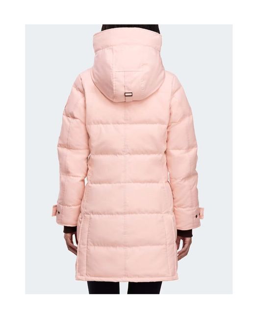 Canada Goose Pink Shelburne Parka Tonal Label