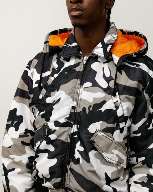 Stussy Black Flight Bomber for men