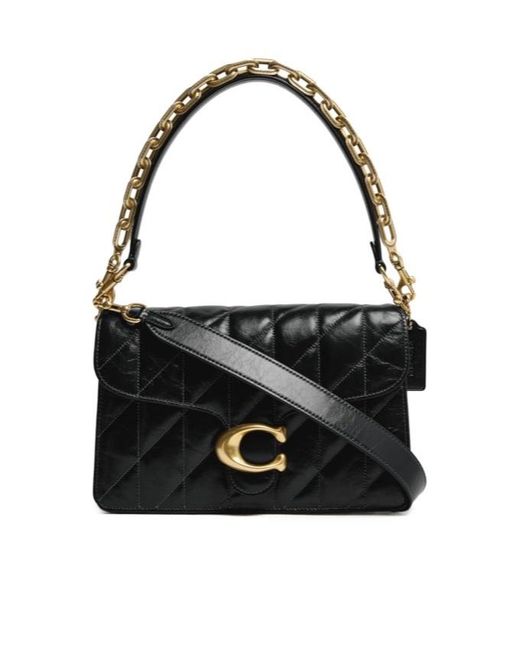 COACH Black Tabby Chain Shoulder Bag