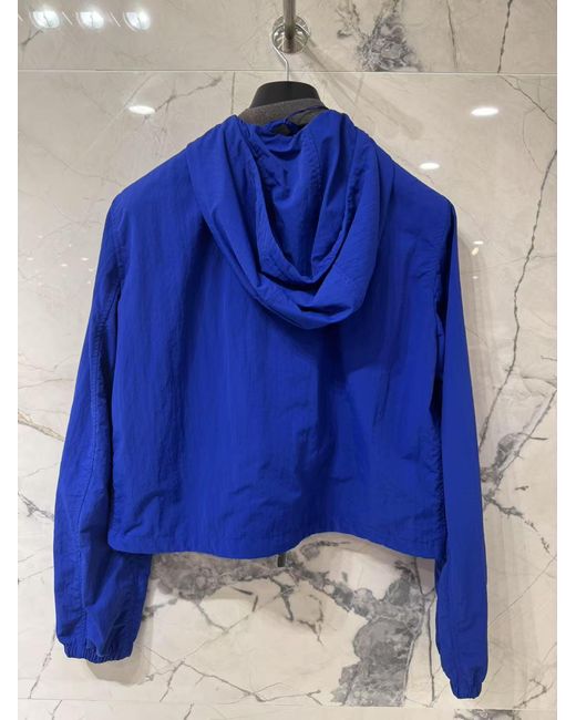 Burberry Blue Long Sleeve Casual Jacket