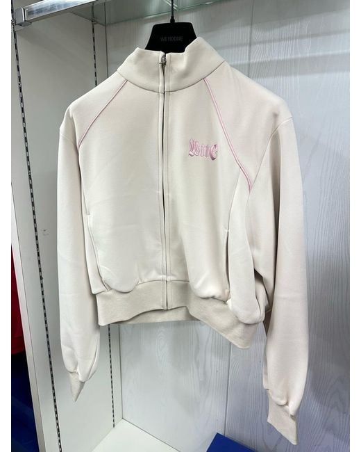 we11done Gray Long-Sleeved Sports Jacket