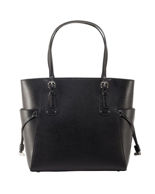 Michael Kors Black Michael Voyager Small Tote Bag