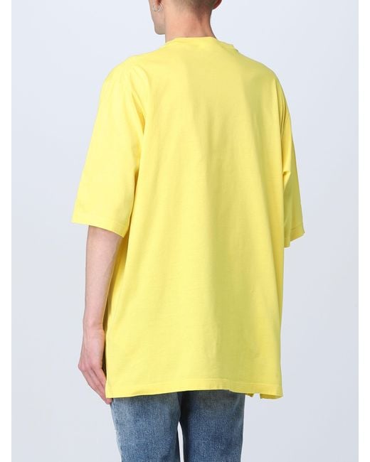 DSquared² Yellow Item O-Neck Short-Sleeved T-Shirt for men