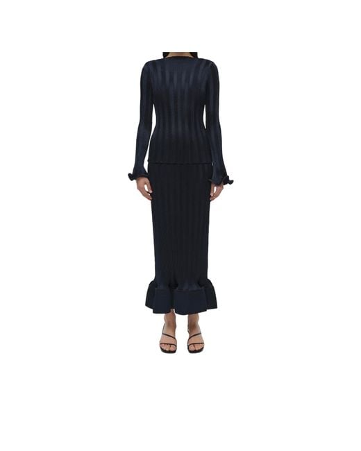 Jonathan Simkhai Black Hollis Skirt