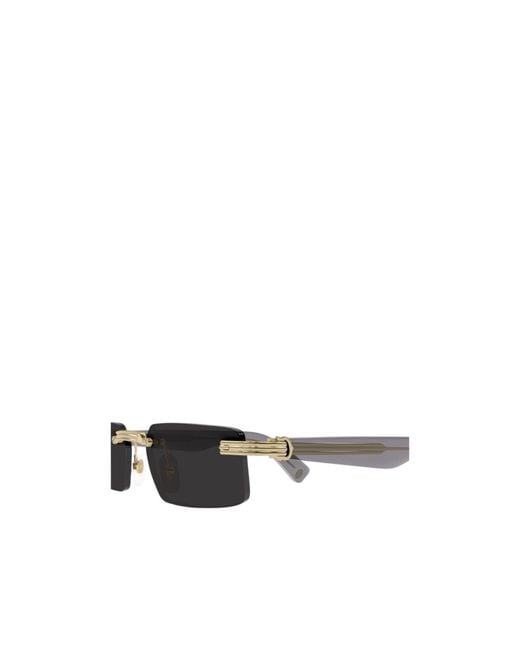 Cartier White Rectangular Frame Sunglasses for men