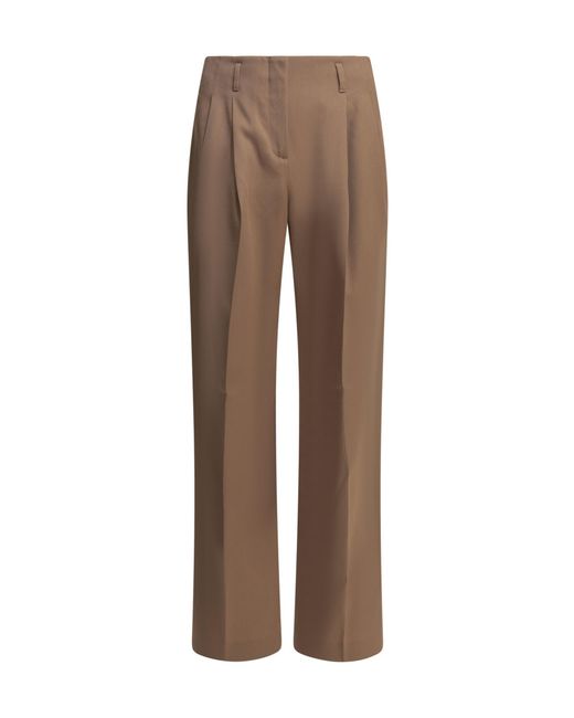 Golden Goose Deluxe Brand Brown Straight-Leg Tailored Pants