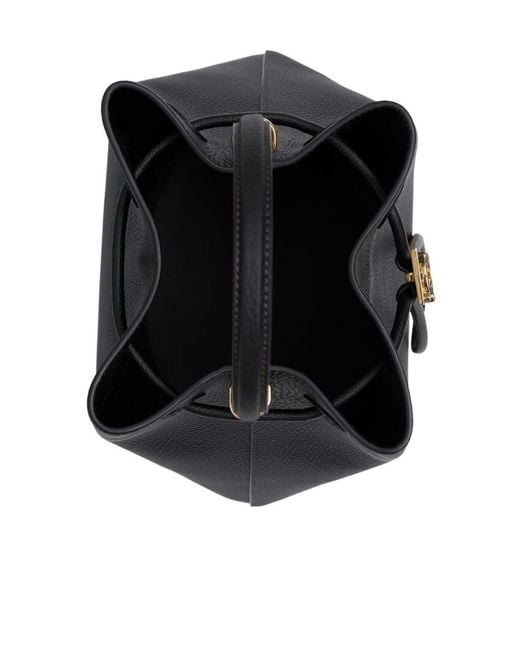 Burberry Black Small Tb Bucket Bag