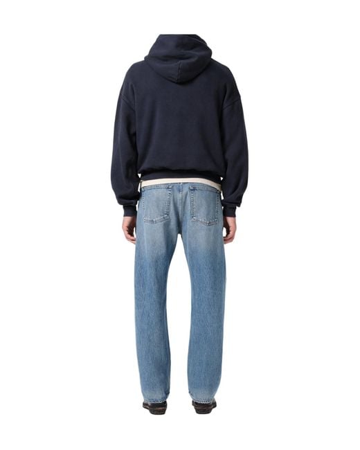 Agolde Blue Magnus Button Jeans for men