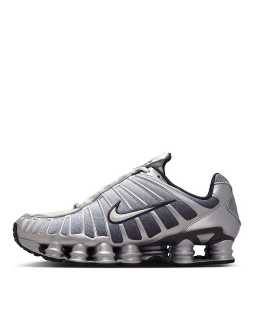 Nike Gray Shox Sneaker for men