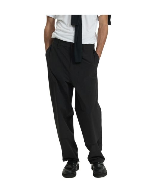 Rag & Bone Black Casual Pants With Belt Loops for men
