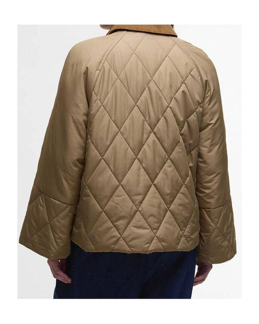 Barbour Natural Martha Quilted Jacket