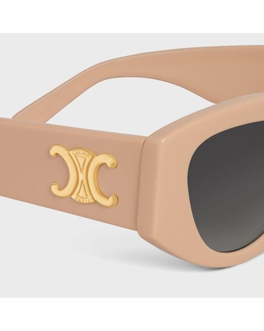 Céline White Triomphe 15 Sunglasses