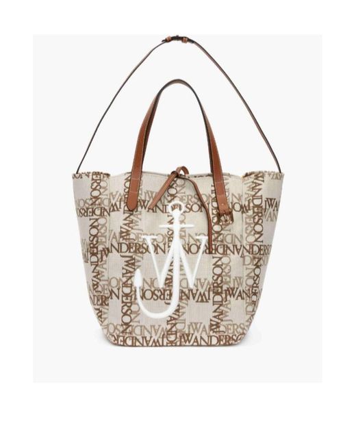 J.W. Anderson Multicolor Jw Anderson Logo Jacquard Belt Tote Bag