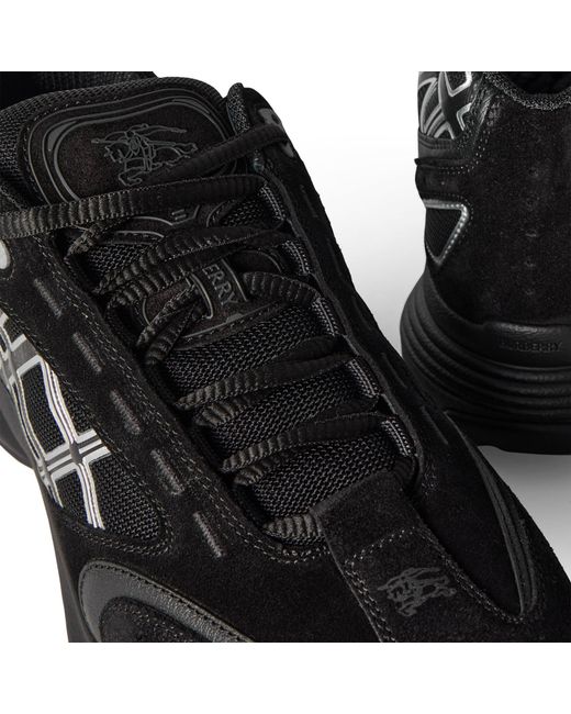Burberry Black Low-Profile Athletic Sneaker for men