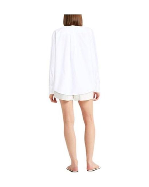 Brunello Cucinelli White Solid Colour Shirts
