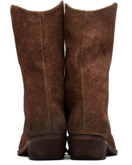 Marsèll Brown Stuzzichello Ankle Boots