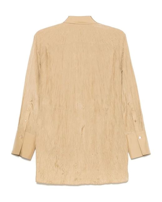 Joseph Natural Habotai Bold Blouse