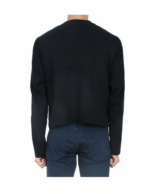 AMI Blue Logo Sweater
