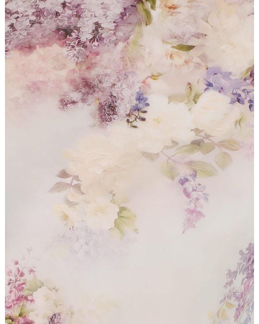 Zimmermann Pink Long-Sleeved Dress