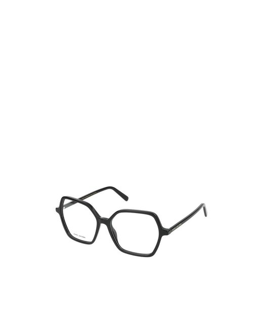 Marc Jacobs White Eyewear Square Frame Glasses