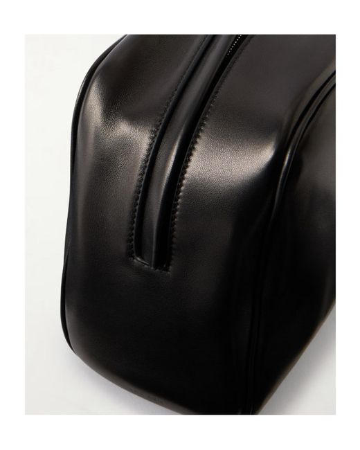 The Row Black Leila Clutch