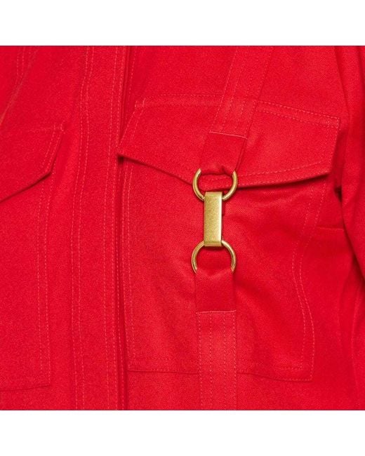 Stella McCartney Red Long-Sleeved Shirt