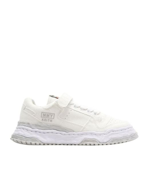 Maison Mihara Yasuhiro White Keith Sneakers for men
